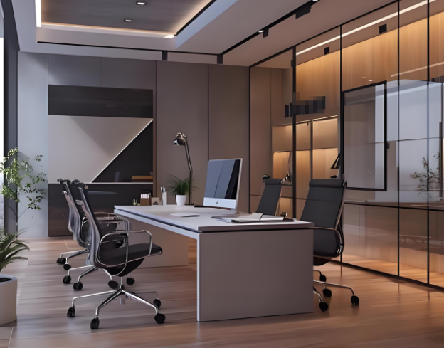 济南办公室装修时背景墙装饰该怎样去设计呢