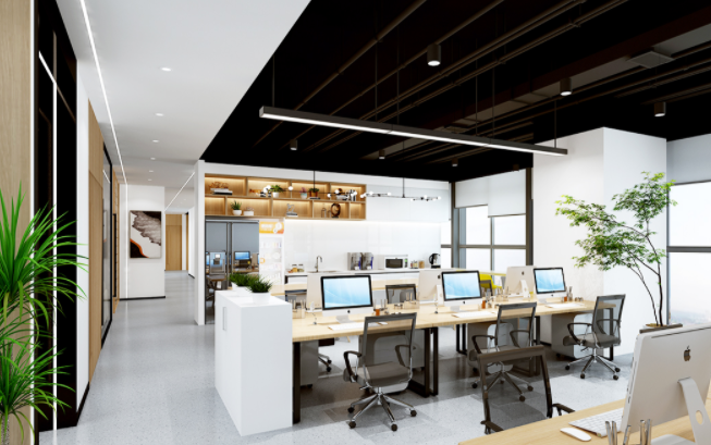 济南办公室装修色彩搭配的合理性-济南办公室装修公司